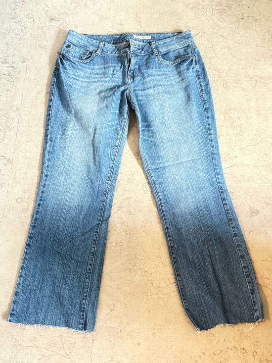 Dkny Denim - DKNY Light Blue Straight-Leg Jeans